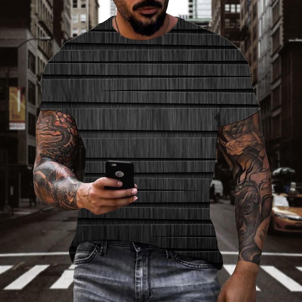 Strap Texture T-Shirt
