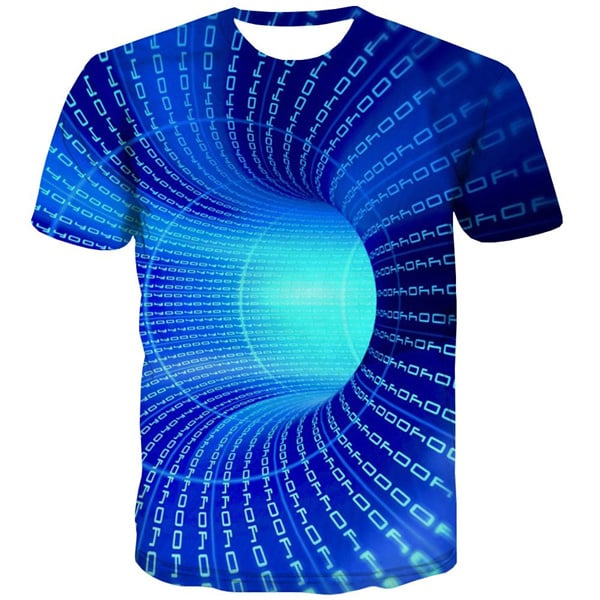 Swirl T-shirt Men Graphic Tshirts Cool Casual Tshirts Novelty Space S | 3d T Online kykuclothing.com