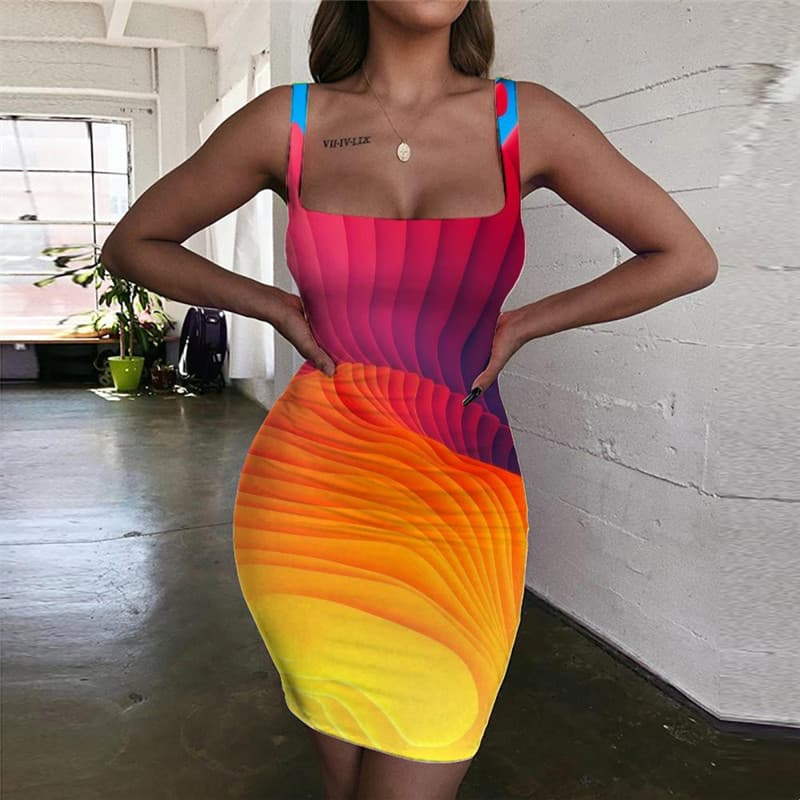 colorful bodycon dresses PRETTYGARDEN Women's Maxi Bodycon Dresses Strapless Tube Top Slit Flor