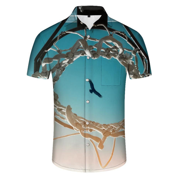 
Men's 3D Printed Painting Floral Hawaiian Shirt Men's Lapel Retro Street Men's Shirt Short Sleeve Fashion Breathable
                
