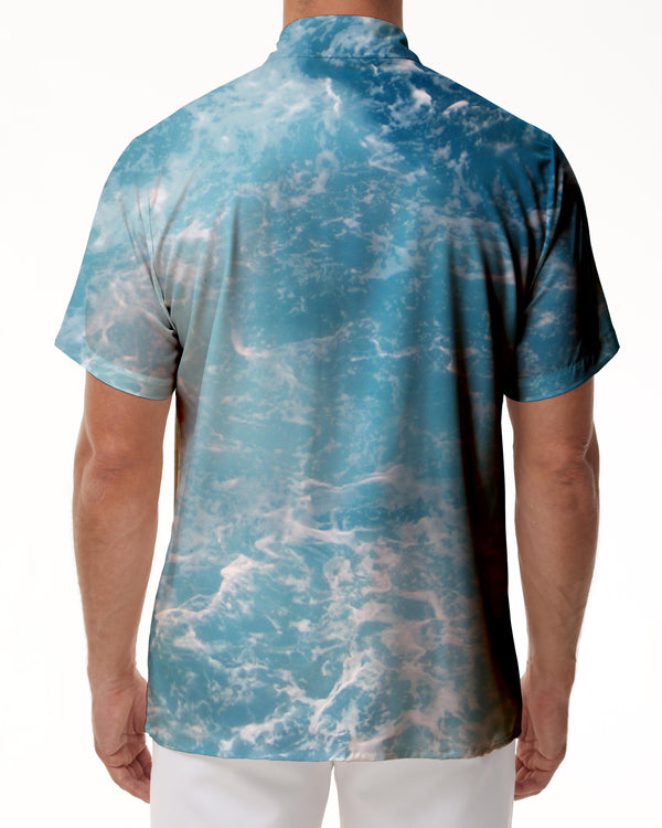 
Mens Printed Hawaiian Shirt Short Sleeve Casual Button Shirt Mens Summer Beach Short Sleeve
                