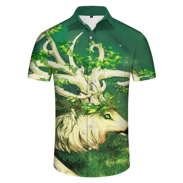 
Cool giraffe from nature men's casual style short sleeve button-down summer short sleeve suitable for daily travel vacation beach
                