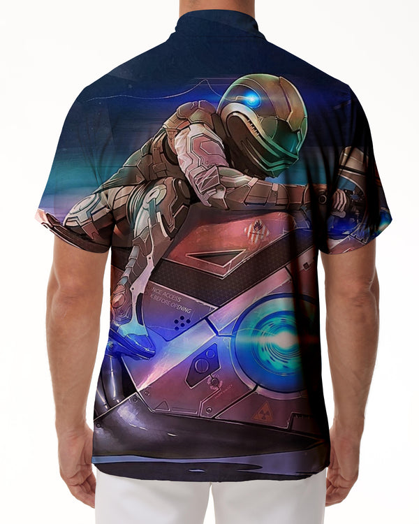 
Retro Motorcycle Short Sleeve Shirt Fashion Men's Casual Loose Short Sleeve Shirt Fashion Cool Fantasy Short Sleeve Shirt Hawaiian Short Sleeve Shirt Tops
                