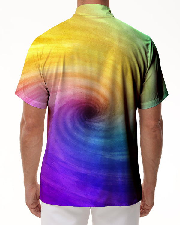 
Rainbow Shirt Men's Casual Streetwear Everyday Vacation Shirt Summer Fashion Shirt Short Sleeve Pattern Tops
                
