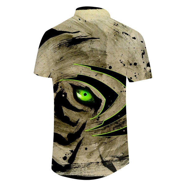 
Abstract vintage grunge American men's Hawaiian shirt spring break summer floral holiday party men's Hawaiian shirt
                