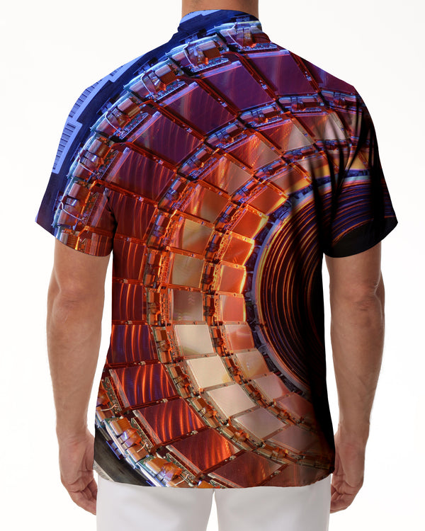 
Colored Crystal Men's Short Sleeve Shirt Lapel Button-Down Lapel Shirt Tops Party Streetwear Fashion Clothing
                