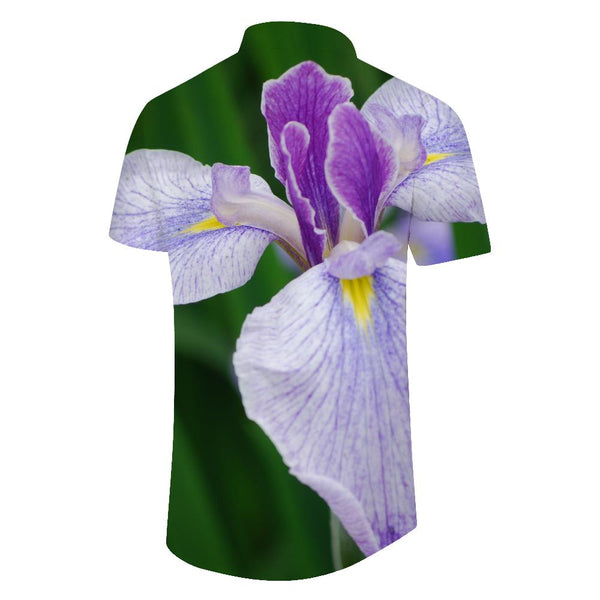 
Men's Fashion Comfortable Breathable Hawaiian Shirt Shirt Iris Butterfly Tropical Beach Shirt Tops
                