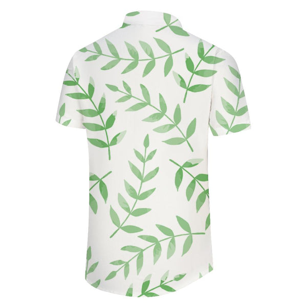
New Beach Grass Men's Shirt 3d Printed Hawaiian Short Sleeve Shirt Men's Summer Casual Shirt Loose Short Sleeve Tops
                
