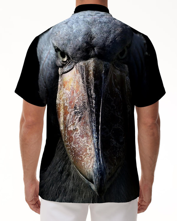 
Summer Men's Animal Print Short Sleeve Hawaiian Shirt Loose Casual Beach Shirt Street Fashion Clothing
                