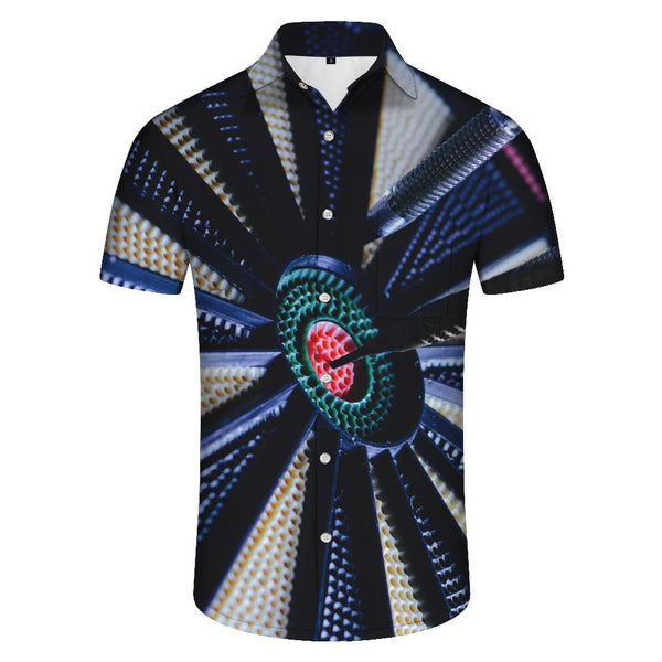 
Archery Board Men's Hawaiian Shirt Summer Short Sleeve Pattern Casual Button Lightweight Beach Shirt Short Sleeve Seaside
                