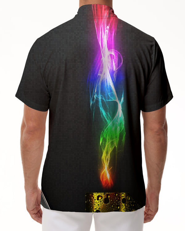 
Colorful Cloud Hawaii Party Tropical Seaside Swimming Men's Summer Loose Casual Tops Short Sleeve Indoor
                