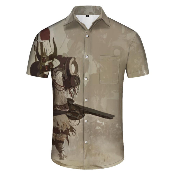 
Western Sands Abstract Cartoon Men's Hawaiian Shirt Summer Short Sleeve Button Casual Beach Shirt
                