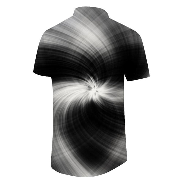 
Men's Digital Printed Fashion Button Shirt Printed Casual Short Sleeve Beach Party Shirt
                