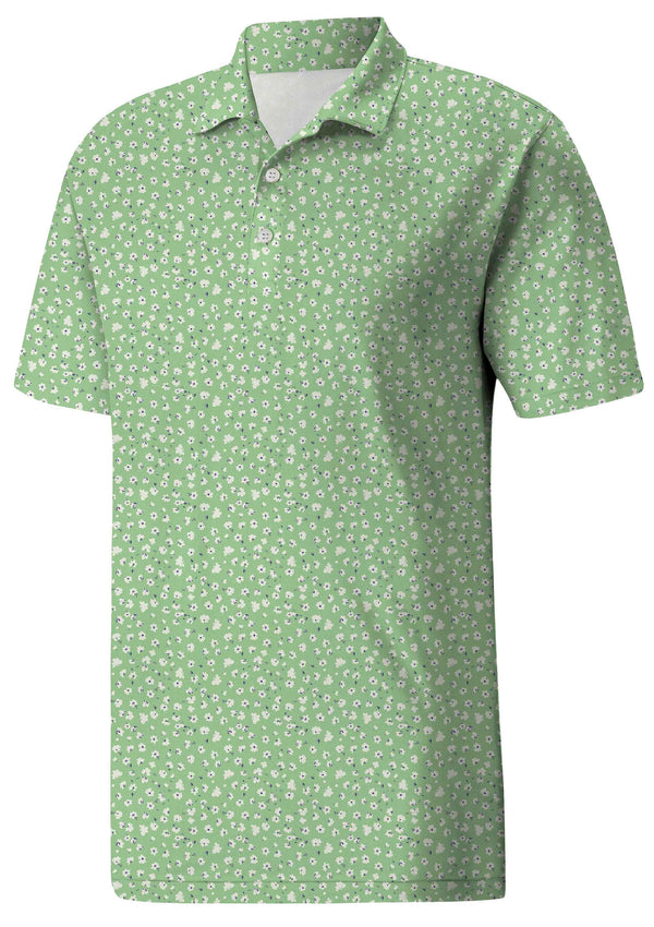 Full Coverage All-Over Print Men's Polo Shirt - A Bold & Stylish Look