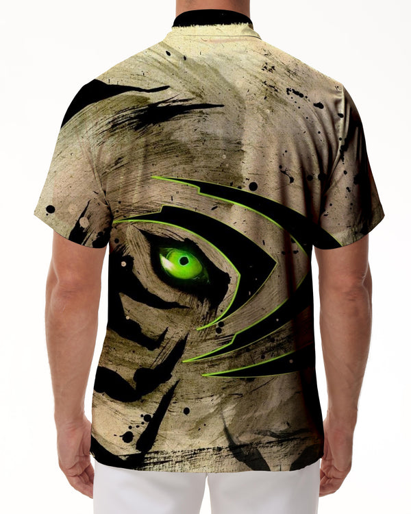 
Abstract vintage grunge American men's Hawaiian shirt spring break summer floral holiday party men's Hawaiian shirt
                