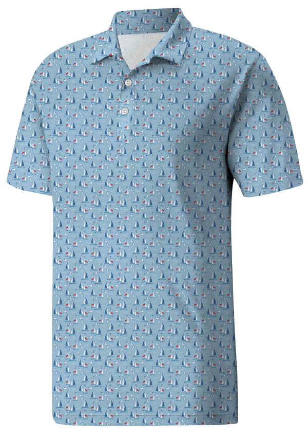 Exquisite Small Pattern Golf Shirt - Detailing Makes the Difference