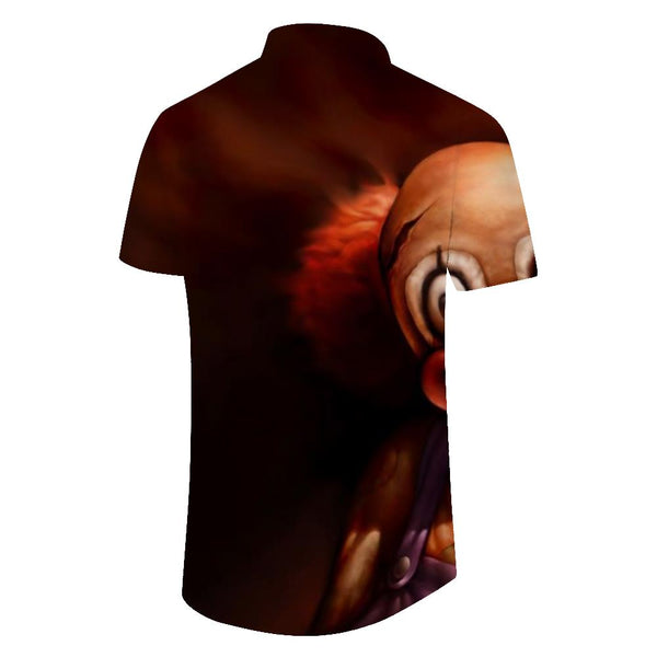 
Fun Ragdoll Men's Casual Fashion Style Hawaiian Tropical Rainforest Fashion Breathable Short Sleeve Shirt Brown
                