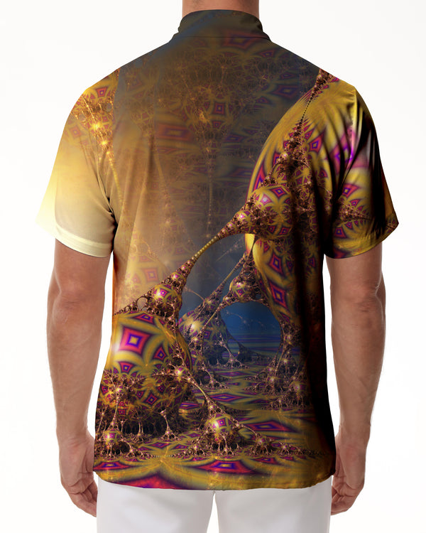 
Retro Gold Ball Hawaiian Shirt Casual Shirt Comfortable Fashion Men Button Short Sleeve Tops Men Vacation Clothing Ocean
                