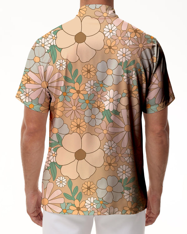 
Floral Pattern Style Hawaiian Shirt Men Short Sleeve Printed Beach Shirt Summer Button Top Casual Suitable for Vacation Travel Party
                