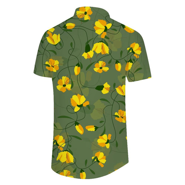 
3D Multi-Flower Hawaiian Comfortable Casual Short Sleeve Fashion Fun Cool Print Pattern Tropical Men's Loose Short Sleeve Shirt Tops
                