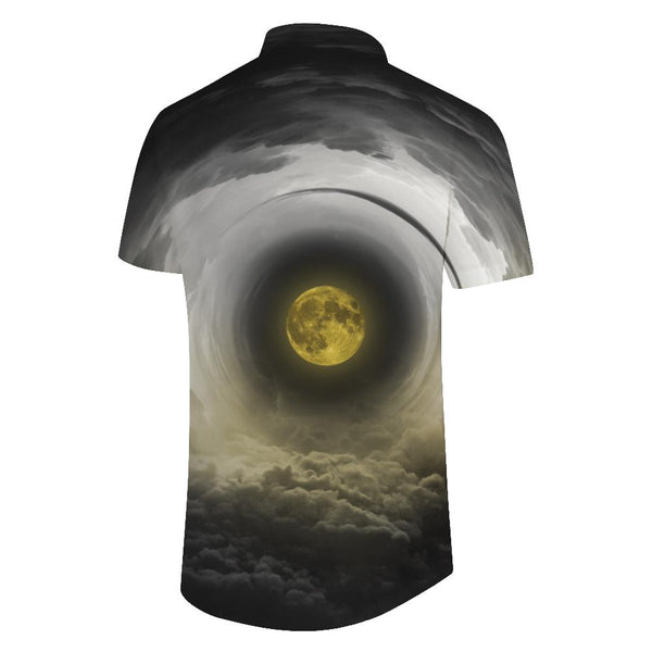 
Men's Fashion Shirt Casual Short Sleeve Spring Summer 3D Lapel Fashion Printed Tops Casual Shirt
                
