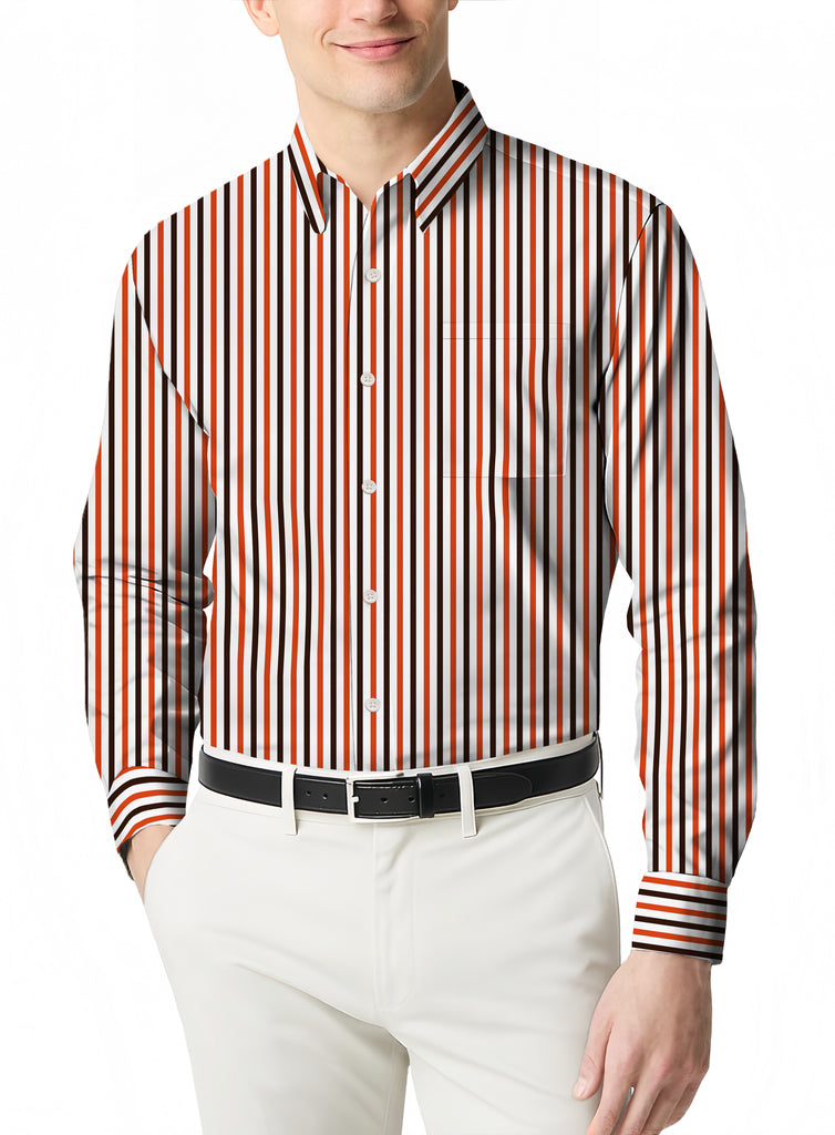 A Cool and Comfortable Micro Print Polo for Men's Summer Days
