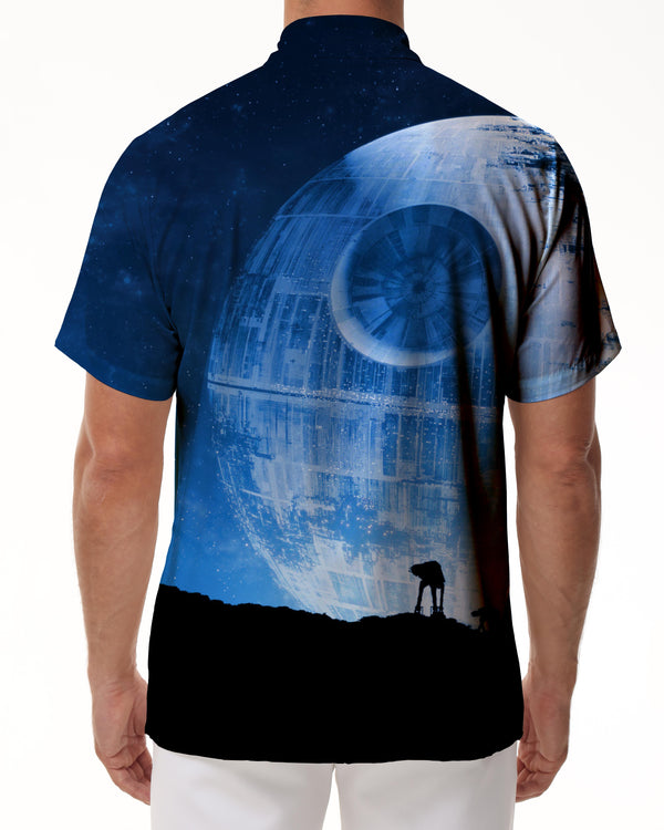 
Appearance Planet Fashion Men's Casual Loose Fashion Button Lapel Pocket Hawaiian Tropical Summer Short Sleeve Shirt Beach
                