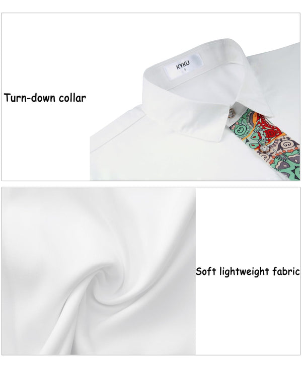 
Hawaiian Shit for Men Beach Summer Mens Buton Down Short Sleeve Shit Tropical Vacation Casual Clothes
                