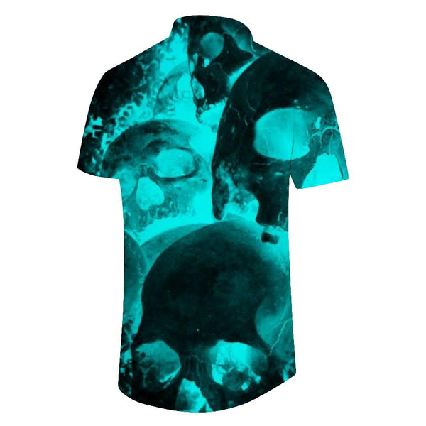 
Men's Vacation Shirt Button-down Beach Short Sleeve Casual Loose Vacation Short Sleeve Shirt Beach Seaside
                