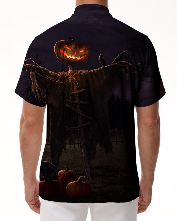 
Monster Fun Pumpkin Mens Hawaiian Shirt Halloween Casual Short Sleeve Button Men Shirt Beach Vacation Summer Shirt
                