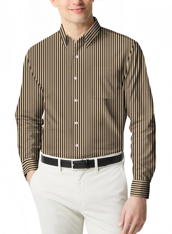 Men's Resort Wear Polo a Casual Long Sleeve Shirt for Vacation