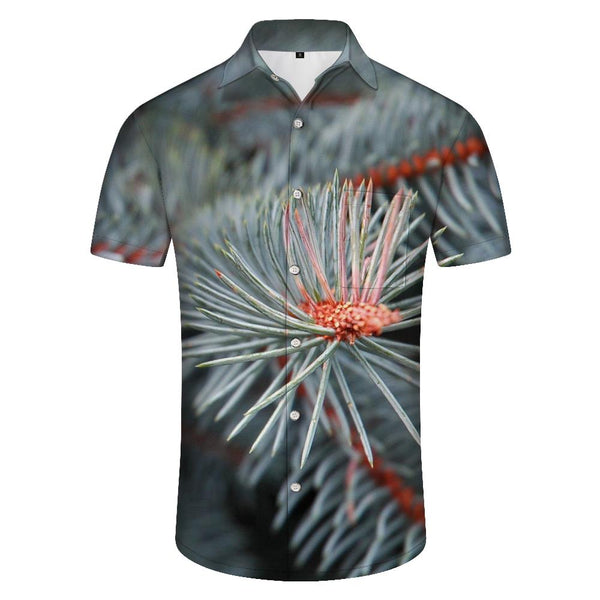 
Pine Trees Nature Scenery Landscape Print Men's Shirt Short Sleeve Colorful Button Beach Shirt Tropical Vacation
                