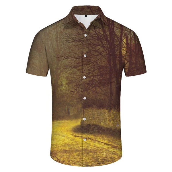 
Era Copy Oil Painting Landscape Cuban Shirt Print Summer Shirt Hawaiian Button Shirt Short Sleeve Men's Casual Button Shirt Short Sleeve
                