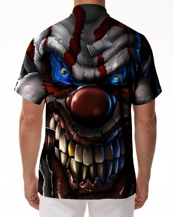 
Big Dog Cool Fashion Short Sleeve Shirt 3D Printed Shirt Men's Button Lapel Vacation Shirt Short Sleeve Beach Top
                