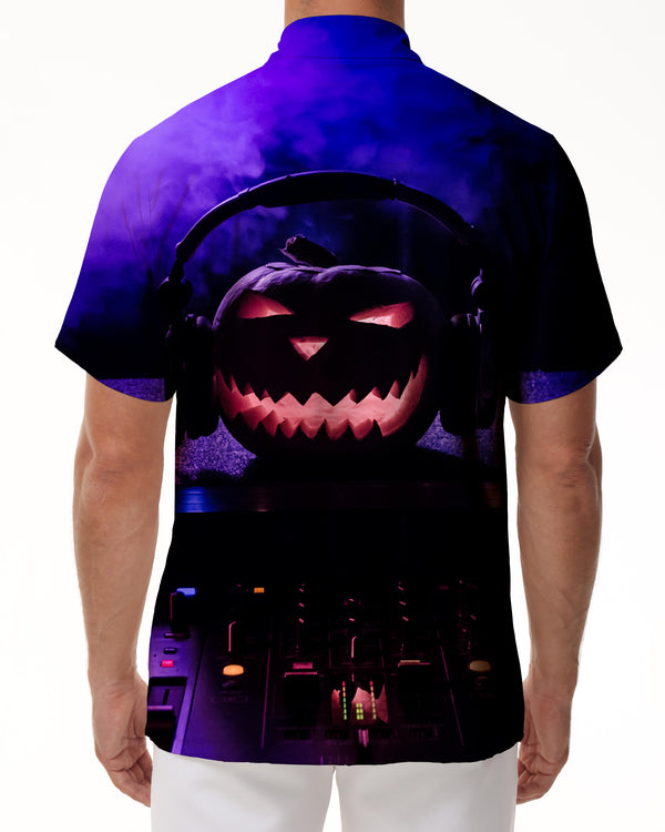 
Music Pumpkin Head Halloween Shirt Men's Shirt Fun Shirt Print Harajuku Shirt Anime Party Shirt Short Sleeve Hip Hop
                