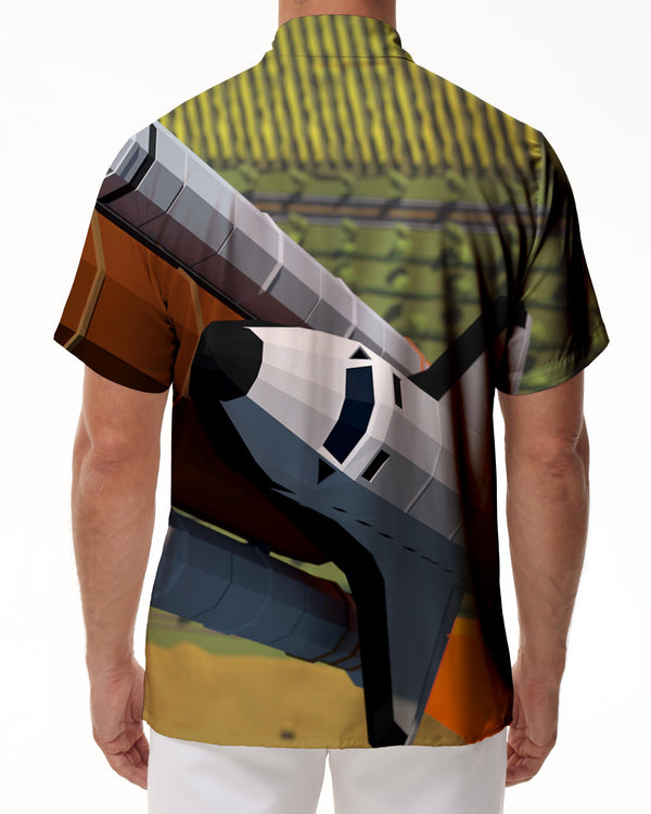 
Kids Toy Airplane Short Sleeve Front Pocket Trendy Party Holiday Summer Men Hawaiian Shirt Beach Casual
                