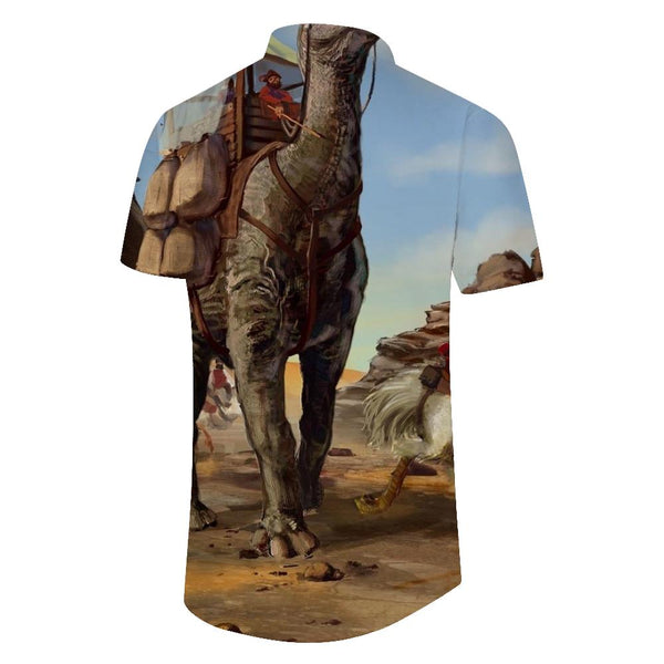 
Loose Fit Hawaiian Shirt Men's Summer Casual Shirt Short Sleeve 3D Printed Pattern Hawaiian Shirt Tops
                