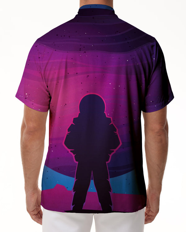 
Colorful cartoon anime silhouette digital print men's casual button-down shirt Hawaiian print shirt classic style short sleeve
                