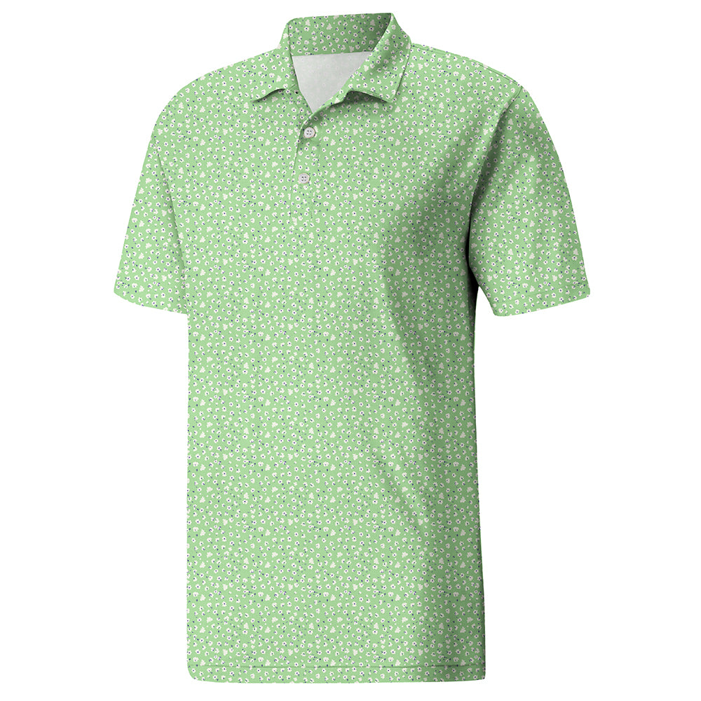 Men’s Light Green Casual Polo Shirt for Everyday Wear – Soft Breathable Fabric, True to Size