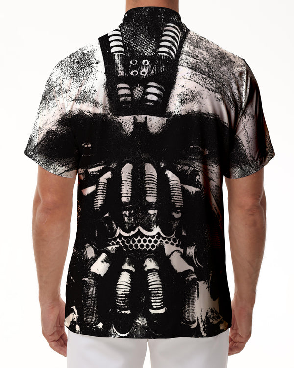 
Ghost Rider Cool Skull Fashion Summer Short Sleeve Fashion Cool 3D Skull Print Top Dark Skull
                