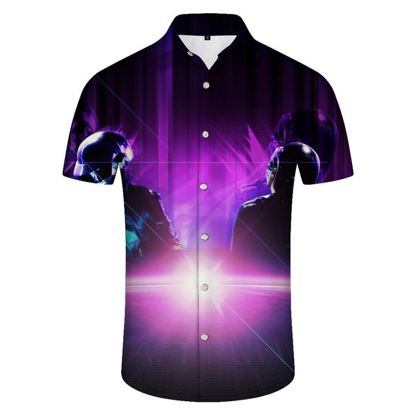 
Fashion Mens Hawaiian Shirts Mens Casual Short Sleeve Button Shirts 3D Printed Summer Shirts Streetwear
                