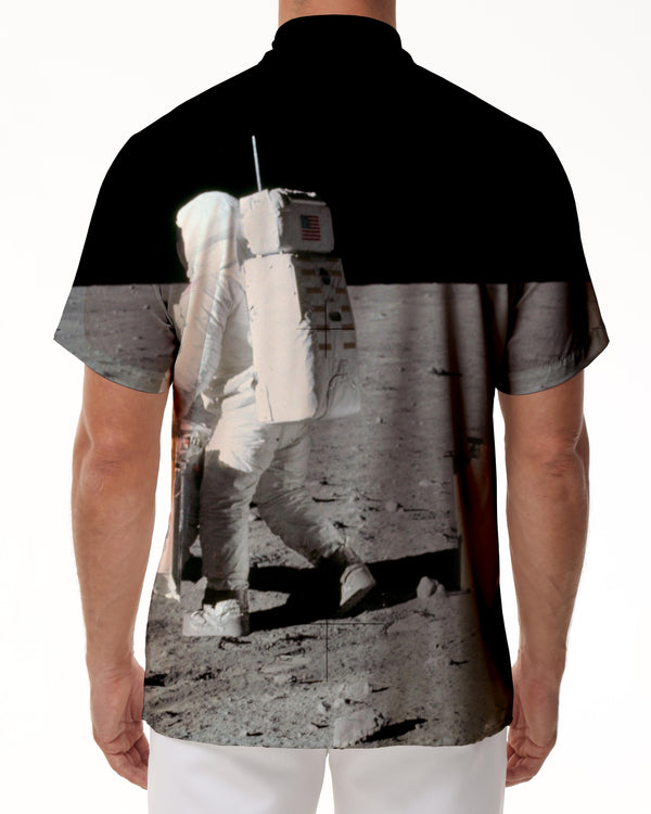 
Summer new fashion cartoon leisure fun space astronaut pattern fashion men 3D printing leisure sports tops
                