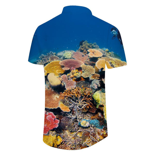 
Men's Button Down Shirts 3D Graphic Print Hawaiian Shirts Summer Short Sleeve Shirt Tops
                