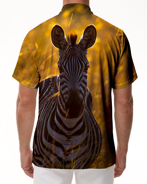 
Cute Zebra Cartoon Men's Summer Beach Button Short Sleeve Hawaiian Shirt Casual Daily
                