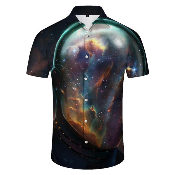 
Starry Sky 3D Printed Men's Fashion Hawaiian Shirt Casual Shirt Summer Loose Short Sleeve Top Trendy Lapel Button Beach Shirt Mixed Color
                