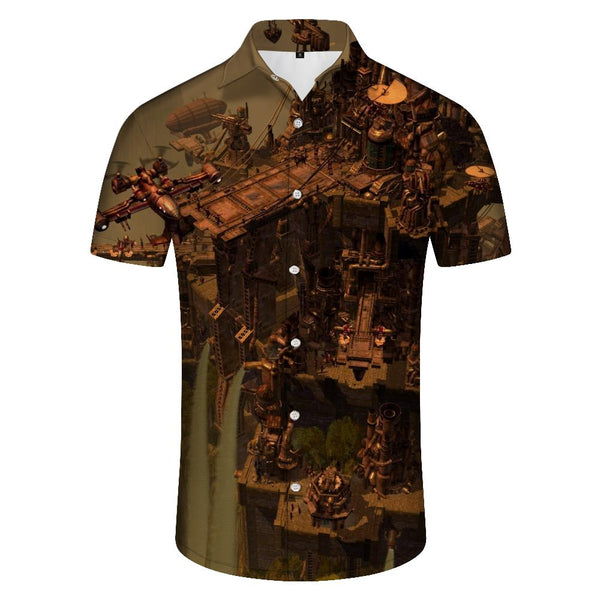 
Hawaiian Tropical Mens Casual Style Shirts Fun Summer Beach Tropical Shirts Pirate Shirts
                