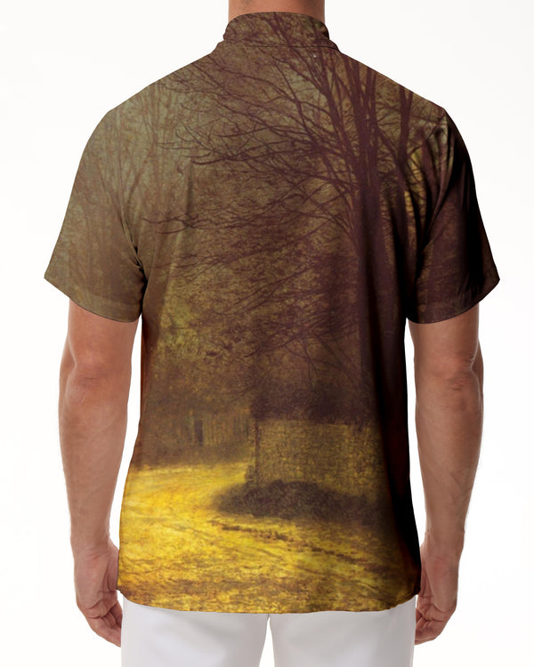 
Era Copy Oil Painting Landscape Cuban Shirt Print Summer Shirt Hawaiian Button Shirt Short Sleeve Men's Casual Button Shirt Short Sleeve
                