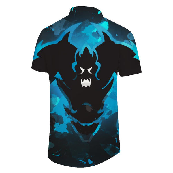 
Fun Bat Printing Patterns 3D Digital Printing Hawaiian Subject Four Seasons Comfortable and breathable men's casual short -sleeved shirt style
                