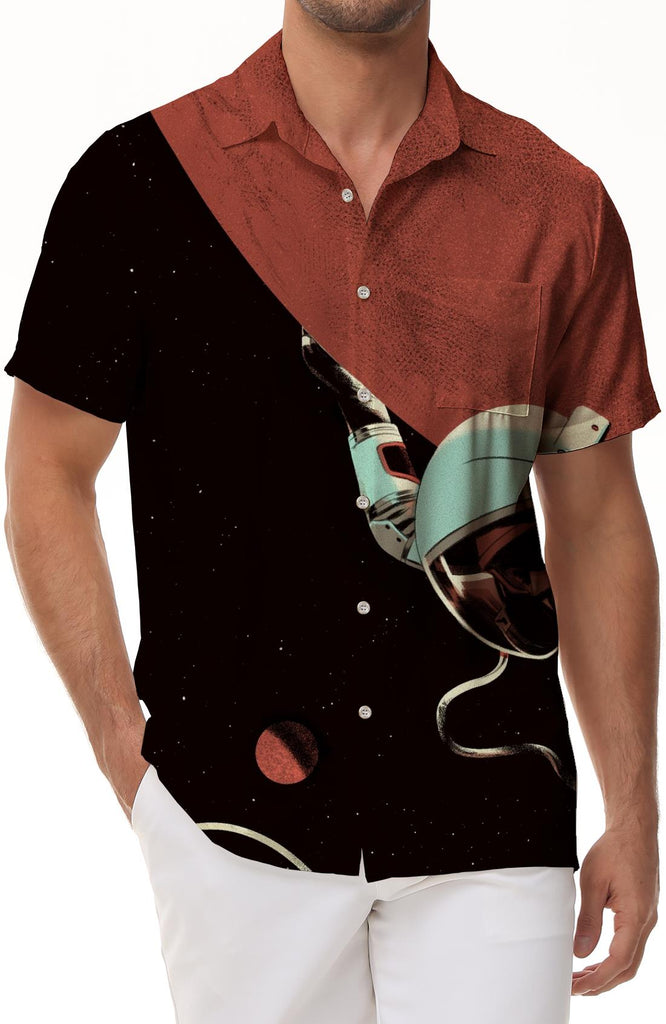 Fashion Hawaiian Tropical Four Seasons Men's Shirt Button Shirt Casual Summer Beach Shirt Short Sleeve Top