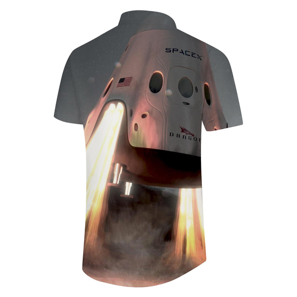 
Abstract American Space Rocket Planet Men's Shirt Short Sleeve Casual Button Beach Hawaiian Beach Vacation Trendy
                